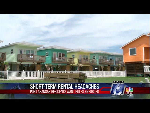 Port Aransas residents say short-term rentals have become too much