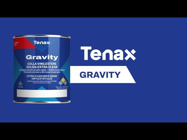 Tenax Gravity - Extra clear knife grade vinylester glue for Natural Stone Ceramic and Quartz