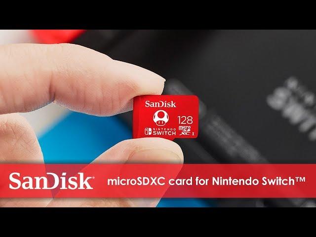 SanDisk microSDXC card for Nintendo Switch™ | Official Product Overview