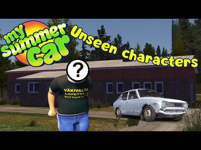 Discovering unseen My Summer Car Characters