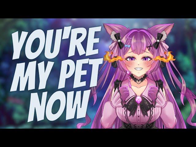 Possessive hellhound makes you her pet (F4A) [ASMR] [Neko listener] [Brushing] [Sleep aid] [Cuddles]