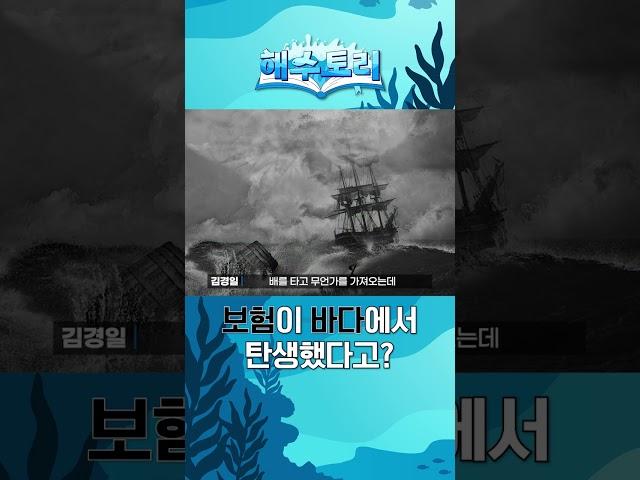 [해수토리] 그들은 무엇을 보았길래 바다로 뛰어들었는가?! #보험의시작 