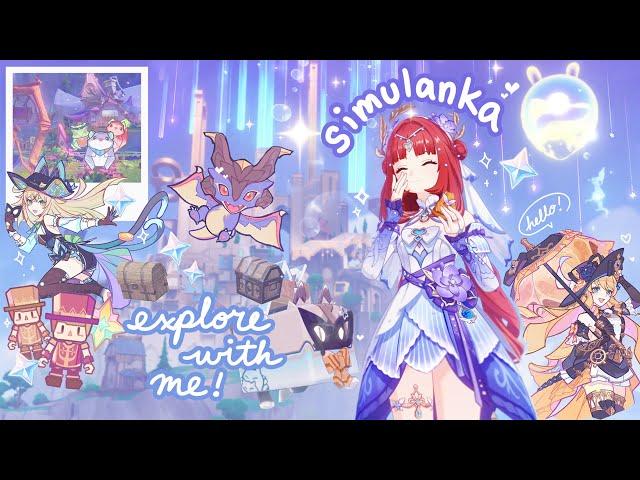 exploring everything in simulanka ⋆𐙚₊˚⊹꒰ᐢ. .ᐢ꒱₊˚⊹ cozy gameplay ⋆౨ৎ˚🫧⟡˖ ࣪  summer event ꕤ˚₊⊹