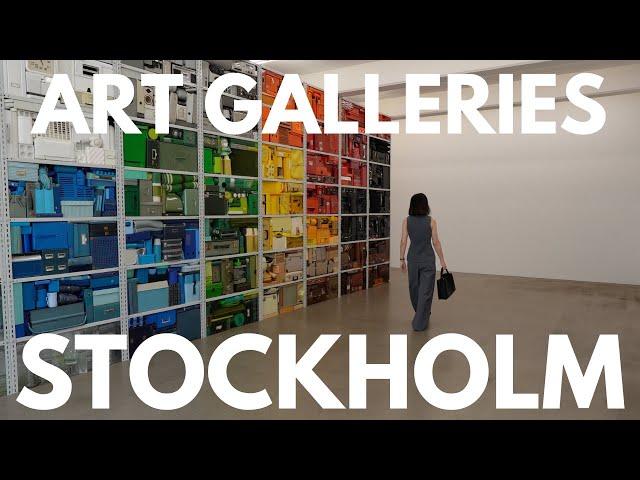 Stockholm: Exploring Stockholm Art Galleries, Part II...