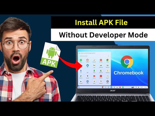 How To Install .APK FILES ON CHROMEBOOK Without Developer Mode | Install APK Files No Developer Mode