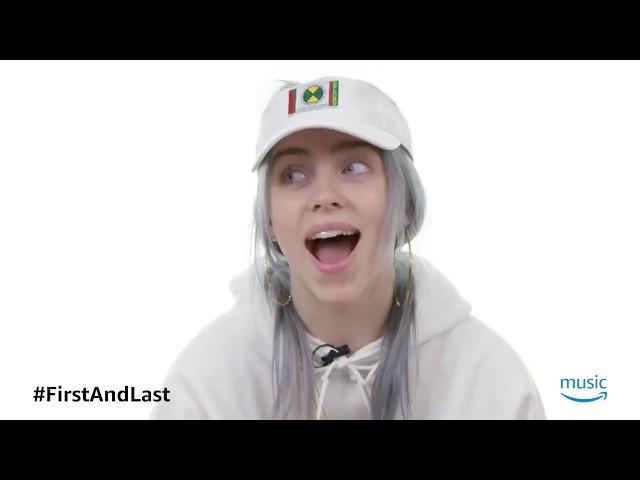 Billie Eilish plays “First and Last” for Amazon Music UK