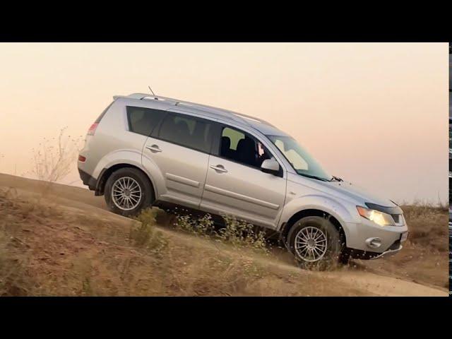 Forester 3 vs Outlander XL когда наткнулись на мототрек