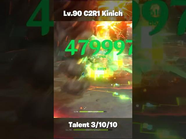 C2 Kinich vs Ruin Serpent | Genshin Impact #genshinimpact #kinich #emilie