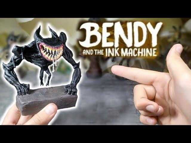 ЛЕПКА ЗВЕРСКОГО БЕНДИ ИЗ ПЛАСТИЛИНА• BENDY AND THE INK MACHINE•Clay Tutorial