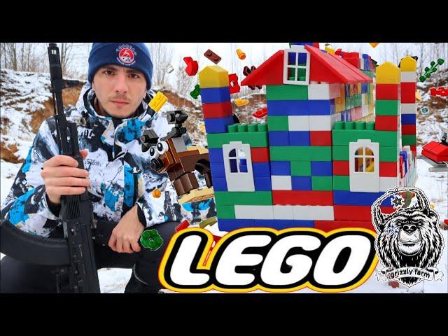 Пуля против LEGO, Замок из Лего против ПУЛИ 16+