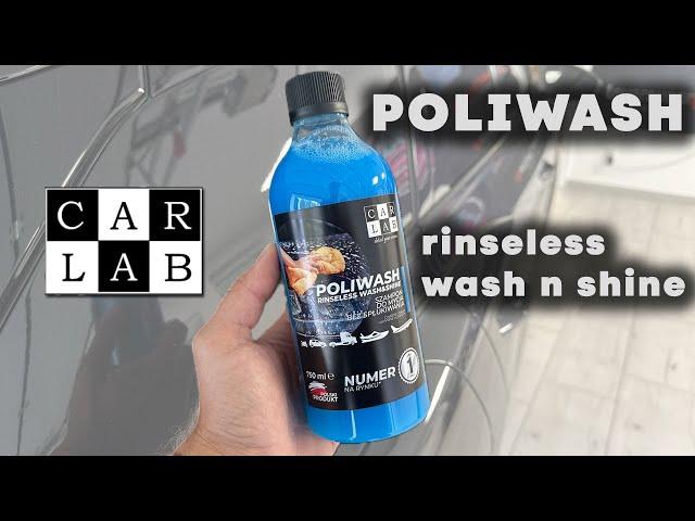 CARLAB - POLIWASH | Szampon Waterless  Rinseless | Mycie bezwodne | Mycie bez spłukiwania | Recenzja