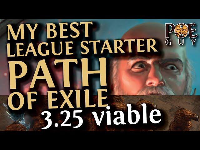 PoE 3.25 - MY BEST LEAGUE STARTER IN PATH OF EXILE / Brainless Play, Noob Friendly & Cheap