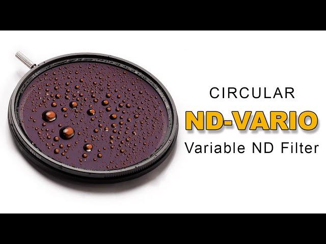 The NiSi ND-VARIO — Variable Neutral Density Filter