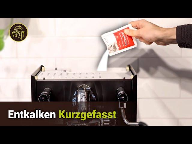 Espressomaschine Entkalken – Schnell & einfach erklärt!