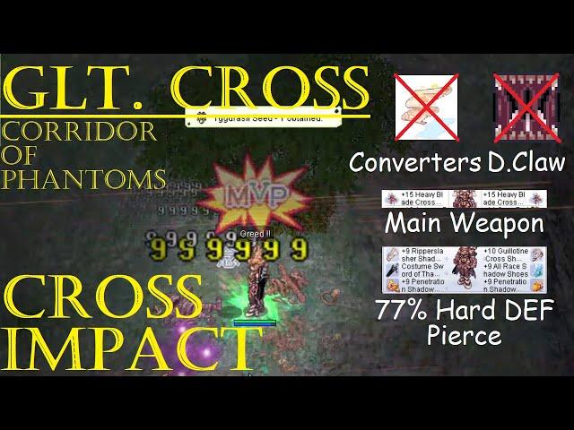 [iRO Chaos] 100% No converters, 99% No Dark Claw, 77% DEF Pierce Cross Impact GX at C.O.P.