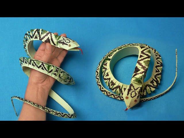 How to Make a Paper Snake