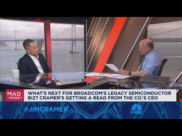 Broadcom CEO Hock Tan sits down with Jim Cramer