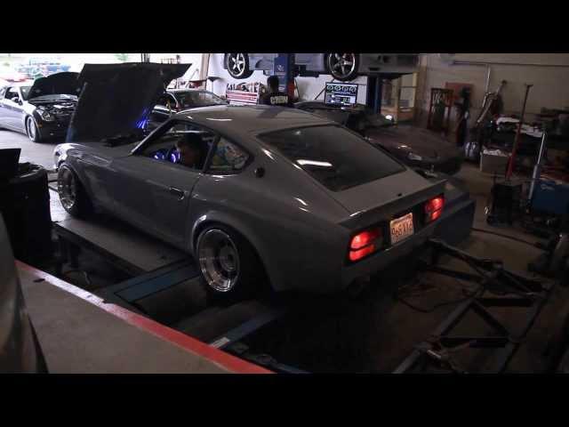 Holset hx35r Datsun 240z s30z l28et dyno pull