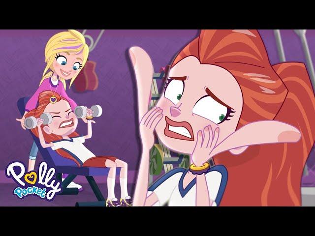 Polly Pocket | Gym Session Gone Wrong!  | 30 Minutes Full Episodes | Kids movies