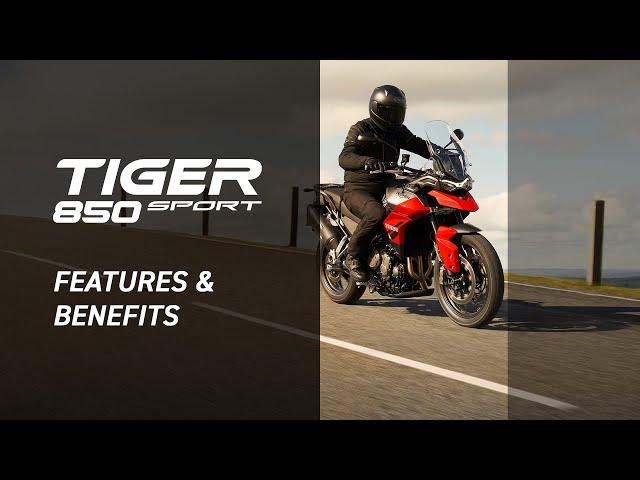 New Triumph Tiger 850 Sport Features and Benefits