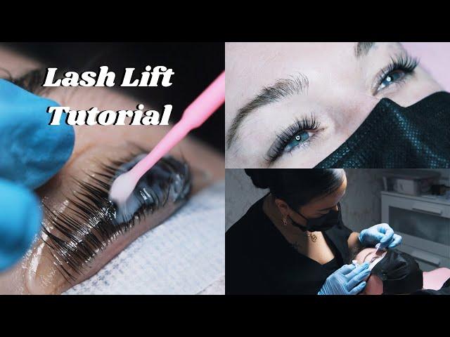 LASH LIFT AND TINT TUTORIAL | **NEW** ONLINE LASH LIFT COURSE! | RADIANCE ACADEMY BY KRISTEN MARIE