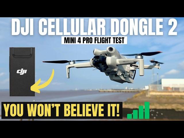 DJI 4G Cellular Dongle 2 + Mini 4 Pro: Ultimate Test & Review!