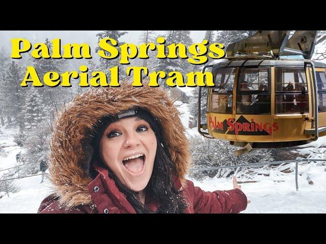 Palm Springs Aerial Tramway in the Winter