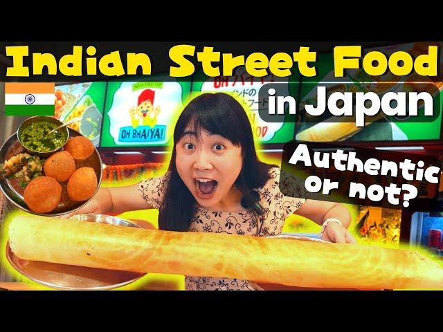 Japanese YouTuber try Indian street Food at Indian restaurant in Japan "OH BHAIYA" | Mayo Japan