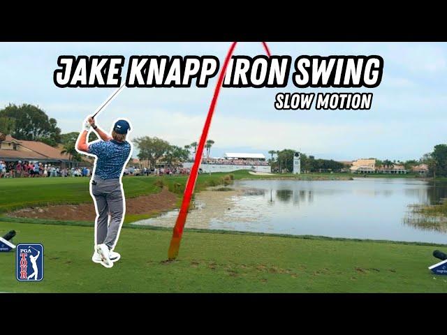 Jake Knapp Iron Swing In Slow Motion | 2024