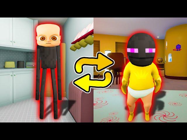 SAVING BABY IN MINECRAFT?! The Baby IN Yellow VS MINECRAFT