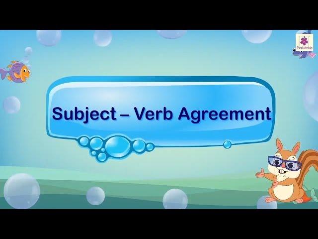 Subject - Verb Agreement | English Grammar & Composition Grade 5 | Periwinkle