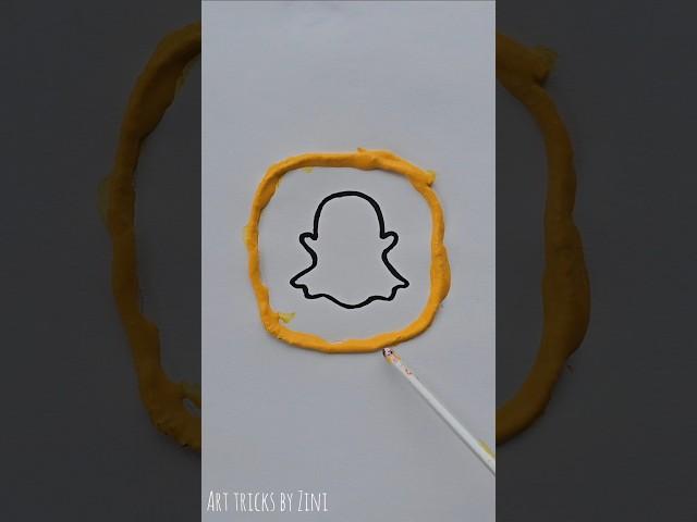 Snapchat art . #Snapchat #youtubeshorts #artandcraft #diy #trending #handmade