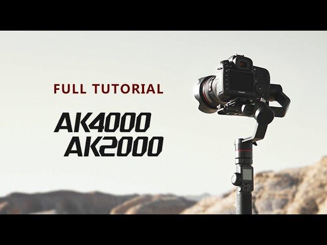 FULL TUTORIAL of AK Series | FeiyuTech Tutorial