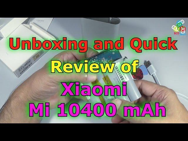 Xiaomi 10400 mAh World Best Power Bank Silver: Tear Down and Review