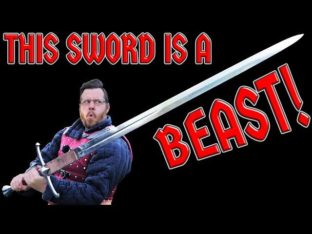 This sword is a BEAST! Honshu historic claymore by United Cutlery REVIEW