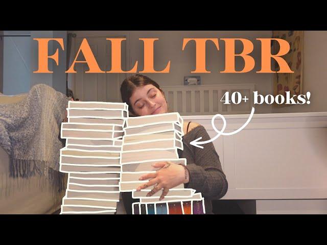 all the books I want to read this fall  fall tbr (40+ books!)