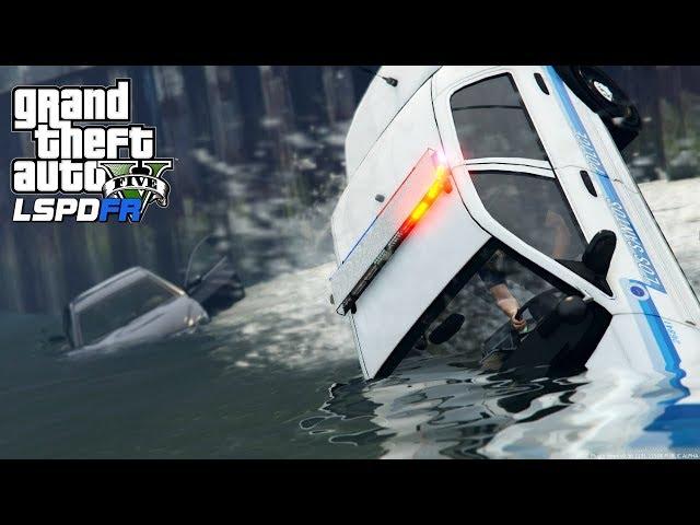 GTA 5 Police Mod | LSPDFR #130 - In The Ocean!