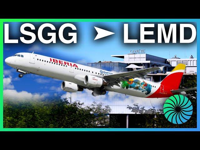 MSFS LIVE | *NEW* Jetstream Designs Geneva!! | GIVEAWAY | Geneva (GVA)  Madrid (MAD) | #msfs2020