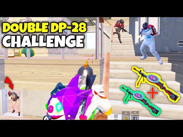  only *Double DP-28* challenge in PUBG Mobile ERANGEL 2.0 - MRX