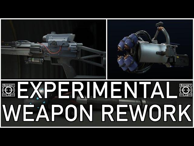 SCP:SL's Upcoming Experimental Weapon Rework EXPLAINED!