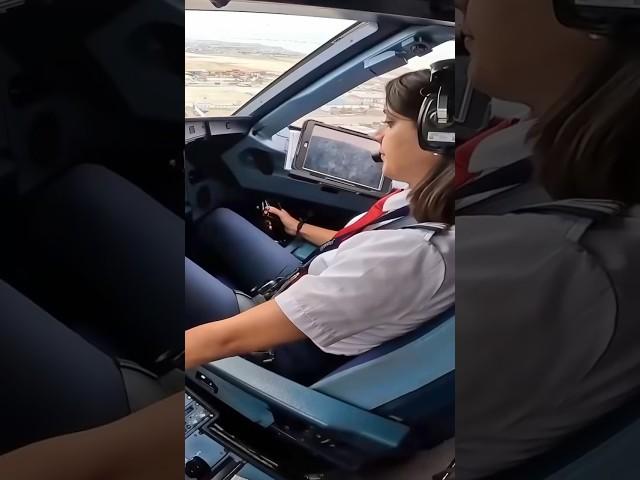 Landing Airbus in Lima
