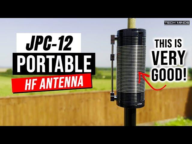 JPC-12 Quick Deploy Portable HF Antenna With A Neat Carry Bag