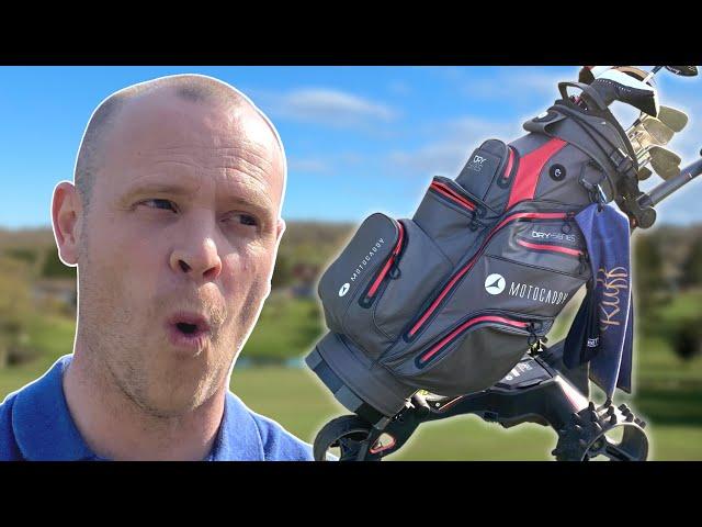 How Waterproof Is It Really? Motocaddy Dry Series cart bag 2022 TESTED!