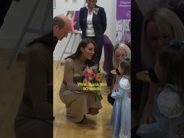 William & Kate Meet the Cutest Princess 