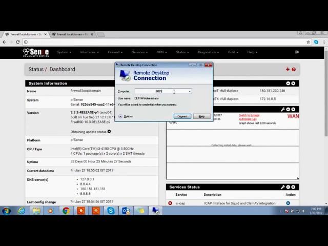 Port Forwarding in pfsense firewall