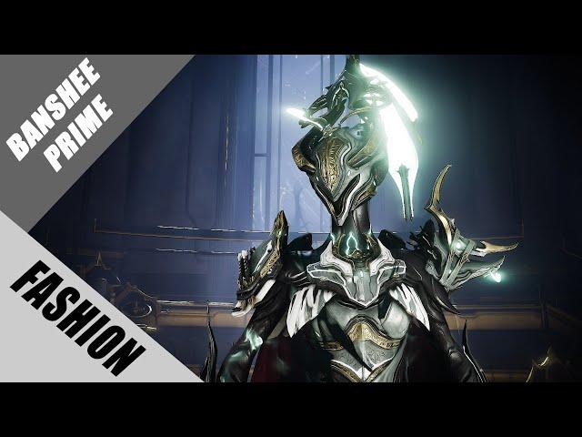 Warframe | Fashion Frame | Banshee Prime : Ghost Knightess