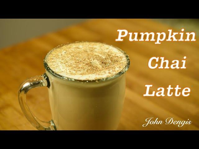 Pumpkin Chai Latte | John Dengis