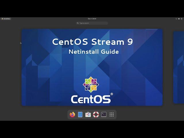 CentOS Stream 9 Full Install Guide [Netinstall]