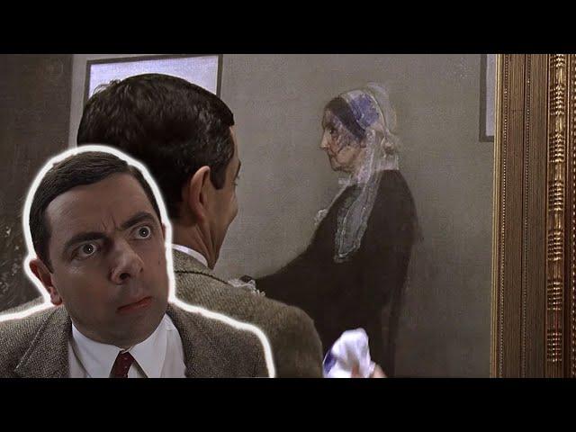 Bean Vandalises $50 Million Dollar Painting! | Bean The Movie | Mr Bean