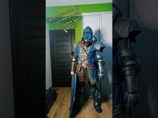 Even Elite Knight set is not enough #darksouls #darksoulsmeme #darksoulscosplay #soulsborne